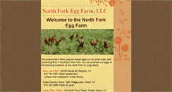 Desktop Screenshot of northforkeggfarm.com